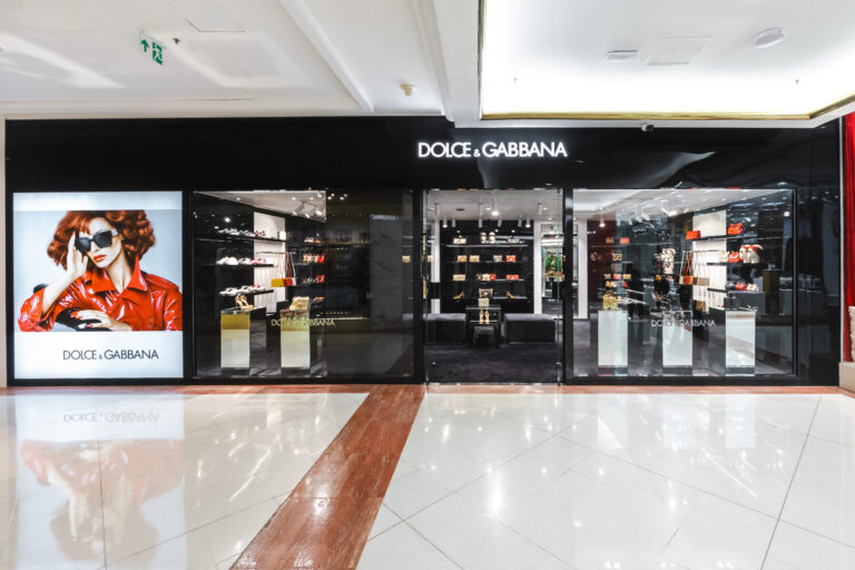 Projeto de som exclusivo feito para a Dolce&Gabbana do Shopping Iguatemi de São Paulo